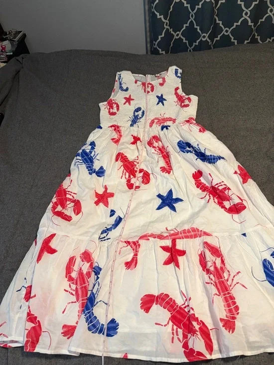 J. Crew lobster dress, NWT, M - Picture 5 of 8